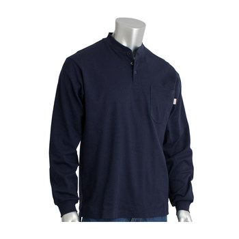 PIP 385-FRHN Camisa resistente al fuego 385-FRHN-(NV)-L - tamaño Grande - Azul marino - 16104
