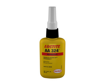 Loctite AA 324 Ámbar Adhesivo de metacrilato - 50 ml Botella - Antes conocido como Loctite 324 Speedbonder - 32430