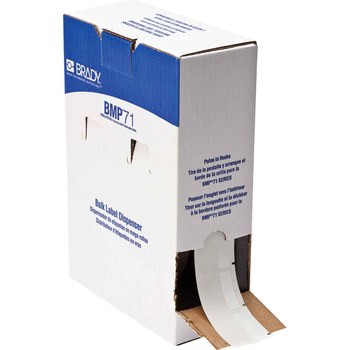 Imágen de Brady M710 Blanco, transparente Vinilo Transferencia térmica BM-32-427 Etiquetas autolaminables para cables y alambres (Imagen principal del producto)