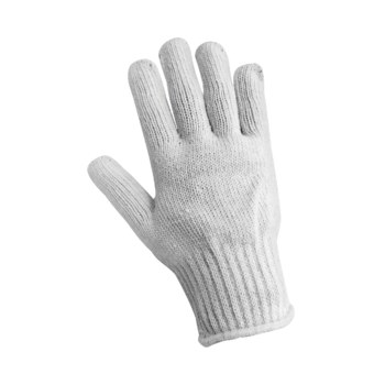 Global Glove S90BW Blanco Algodón/Poliéster Guante de trabajo - s90bw mens