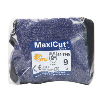 PIP ATG MaxiCut Ultra 44-3745V Azul Grande Hilo Guantes resistentes a cortes - Pulgar reforzado - 616314-21191