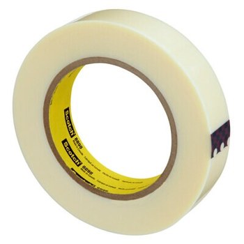 3M Scotch 8898 Marfil Cinta de fleje de filamento - 24 mm Anchura x 55 m Longitud - 4.6 mil Espesor - 48133