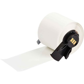 Imágen de Brady Blanco Fluoruro de polivinilo Transferencia térmica M6-41-437-WT-CM Etiquetas autoextinguibles para cables y alambres (Imagen principal del producto)
