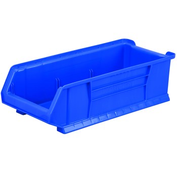 Imagen de Akro-mils Akrobin 200 lb Azul Polímero de grado industrial Apilado Contenedor de almacenamiento (Imagen principal del producto)