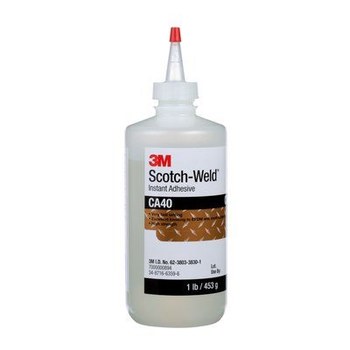 3M Scotch-Weld CA40 Adhesivo de cianoacrilato Transparente Líquido 1 lb Botella - 74291