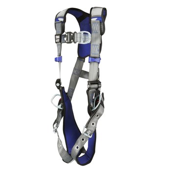 DBI-SALA ExoFit X200 1402015 Gris Pequeño Estilo chaleco Atrás, Pierna. Body Harness - Poliéster - 648250-18806