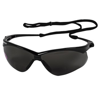 Ansell KleenGuard V60 Policarbonato Gafas de seguridad para lectura con aumento lente Negro - Marco envolvente - 711382-02008