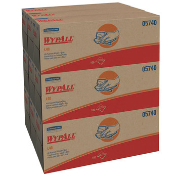 Kimberly-Clark Wypall L40 Limpiador 05740, DRC, - 9.8 pulg. x 16.4 pulg. - Azul
