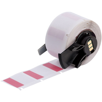 Imágen de Brady Rojo, Transparente Vinilo Transferencia térmica M6-19-427-RD Etiquetas autolaminables para cables y alambres (Imagen principal del producto)