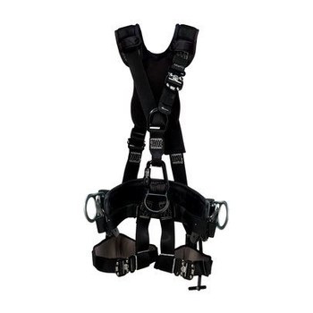 DBI-SALA ExoFit NEX Lineman Posicionamiento Arnés para el cuerpo 1113573 - tamaño Grande - Negro - 10207