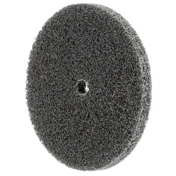 3M Scotch-Brite Rueda unificada cerámica granos precisos suave para desbarbado y acabado PRO - Accesorio Eje - Diámetro 6 pulg. - Agujero Central 1 pulg. - Grosor 1/2 pulg. - 05170