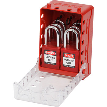 Imágen de Brady Ultracompacto Rojo Kit de caja de bloqueo (Imagen principal del producto)