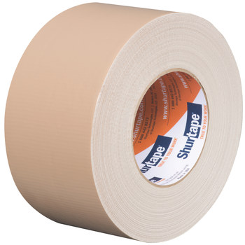 Shurtape PC 600 Beige Cinta para ductos - 72 mm Anchura x 55 m Longitud - 9 mil Espesor - shurtape 202162
