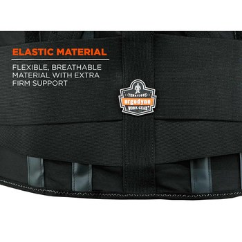 Ergodyne Proflex Cinturón de soporte para la espalda 1400UN 11400 - Universal - Negro
