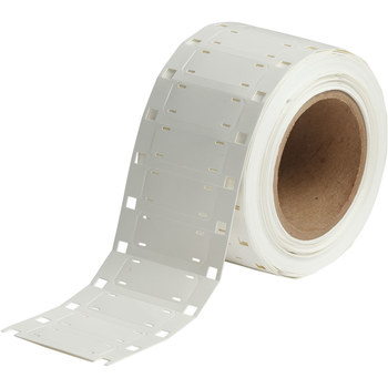 Imágen de Brady Blanco Fluoruro de polivinilideno Transferencia térmica HSCMHT-800-2-WT-1 Rollo de etiqueta de transferencia térmica troquelado (Imagen principal del producto)