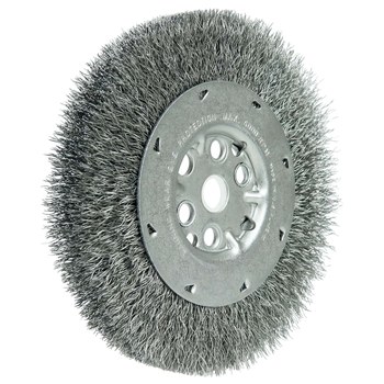 Weiler 01504 Cepillo de rueda - Rizado Acero cerda