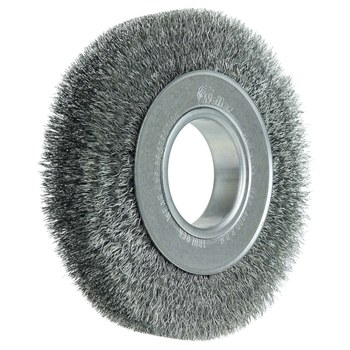 Weiler 03050 Cepillo de rueda - Rizado Acero cerda
