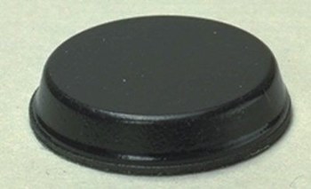 3M Bumpon SJ5744 Negro Parachoques/espaciador - 0.75 pulg. Anchura - 0.161 pulg. Altura - 67328
