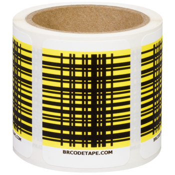 Shurtape Duck Pro BR Code SHURTAPE 105640 Etiqueta Escaneable Permanente - 1.88 pulg - Amarillo