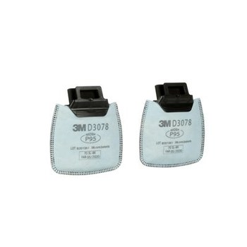 3M Secure Click D3000 D3078 Filtro de partículas 27813 - P95 - Secure Click conexión