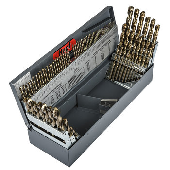 Imágen de Precision Twist Drill 135° Corte de mano derecha C115COMBC Juego de taladro Jobber 5995679 (Imagen principal del producto)
