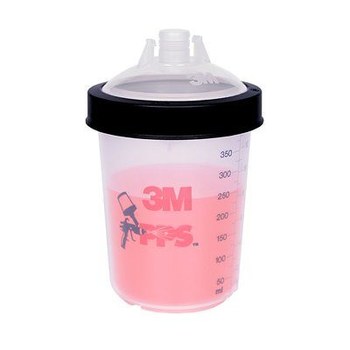 3M PPS 400 ml Conjunto de tapa del vaso - 16112