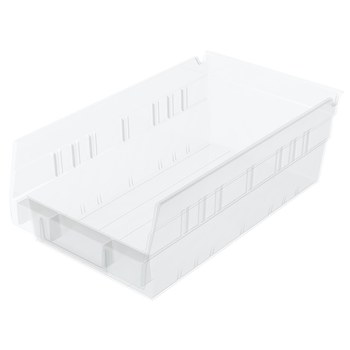 Imagen de Akro-mils 128 cu in Transparente Polímero de grado industrial Estante Contenedor de almacenamiento (Imagen principal del producto)