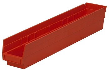 Imagen de Akro-mils 199 cu in Rojo Polímero de grado industrial Estante Contenedor de almacenamiento (Imagen principal del producto)
