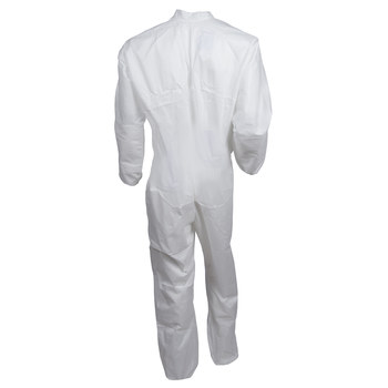 Ansell Kleenguard Overoles desechables para trabajo y uso general A10 10616 - tamaño 2XG - Blanco