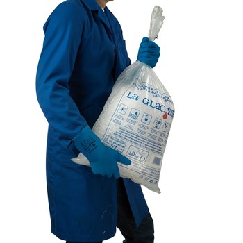 Ansell AlphaTec 87-029 Azul 9 Látex Apoyado Guante resistente a productos químicos - acabado Áspero - Longitud 12 pulg. - 076490-13532