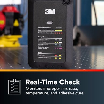 3M Monitor de mezcla Unidad de procesamiento de monitorización de mezclas - Para uso con Monitor de mezcla de adhesivos 3M, sensor del monitor de mezcla de adhesivos, amplificador/lector de mezcla de adhesivos - 76225