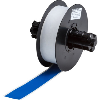 Imágen de Brady Azul Interior/exterior Vinilo Transferencia térmica 113210 Rollo de etiquetas para impresora de transferencia térmica continua (Imagen principal del producto)