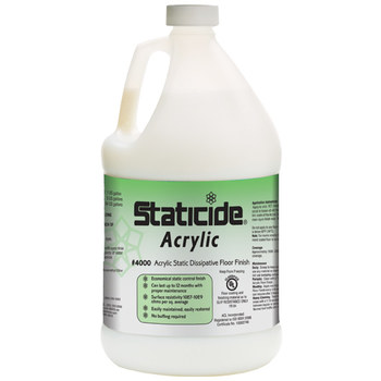 ACL Staticide Acrílico Listo para usar Acabado de piso ESD/antiestático - 1 gal Botella - 40001
