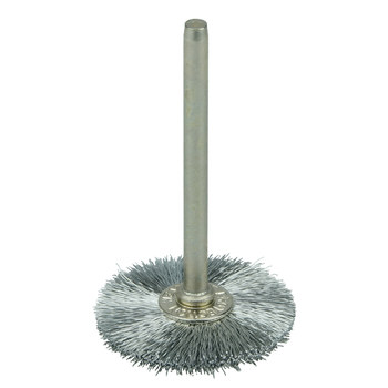 Weiler 26015 Cepillo de rueda - Rizado Acero cerda