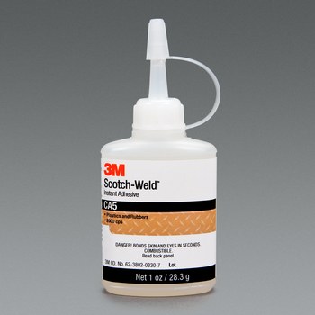 3M Scotch-Weld CA5 Adhesivo de cianoacrilato Transparente Líquido 1 oz Botella - 74289