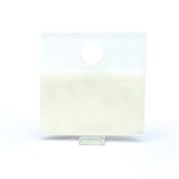 3M Scotchpad 1076 Pestaña para colgar, 2 pulg. x 2 pulg. - Transparente