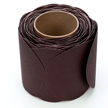 3M Stikit 21748 Rollo de discos PSA - 5 pulg. - P120 - Fina - Óxido de aluminio