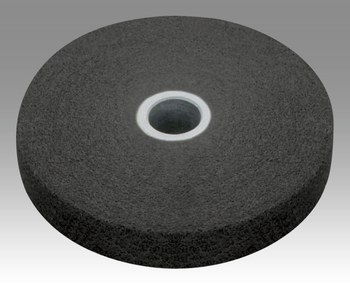 3M Scotch-Brite Unificado Carburo de silicio Suave Rueda de desbaste - Fina grado - Accesorio Eje - Diámetro 8 pulg. - Agujero Central 5/8 pulg. - Grosor 1 pulg. - 15822