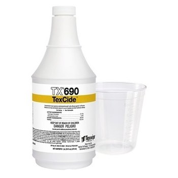 Texwipe TexCide Desinfectante Concentrado - Líquido 16 oz Botella - TX690