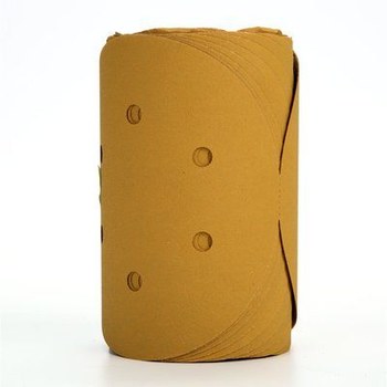 3M Stikit 01381 Rollo de discos PSA - 6 pulg. - P120 - Grueso - Óxido de aluminio