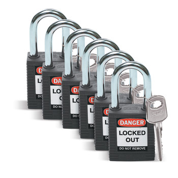 Imágen de Brady - 123271 Candado de seguridad con llave (Imagen principal del producto)