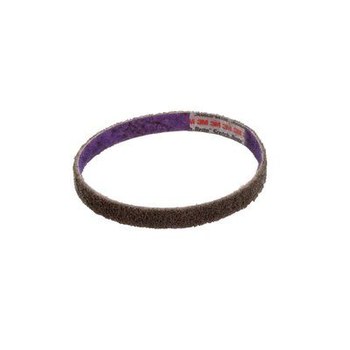 3M Scotch-Brite Banda de lija 65003 - 1/2 pulg. x 13 pulg. - Óxido de aluminio - Grueso