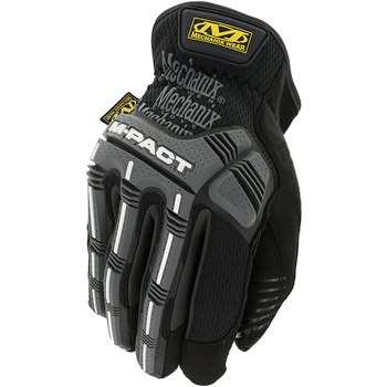 Mechanix Wear M-Pact Negro/Gris Grande TPR Guantes de trabajo - 781513-63299