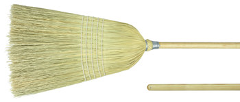 Weiler 440 Escoba vertical - 100% Maíz - 56 pulg. - Amarillo - 44009