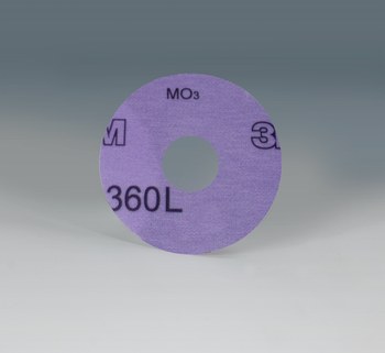 3M Hookit Recubierto Óxido de aluminio Morada Disco de velcro - Óxido de aluminio - 3 pulg. - P400 - Extrafino - 20546