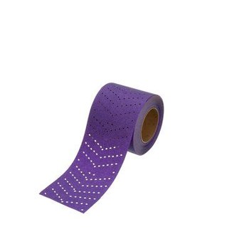 3M Cubitron II Hookit Rollo de hoja de lijado 34465 - 115 mm x 12 m - Grano de precisión - 150+ - Muy fino