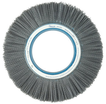 Weiler Nylox 83740 Cepillo de rueda - Rizado Nailon cerda