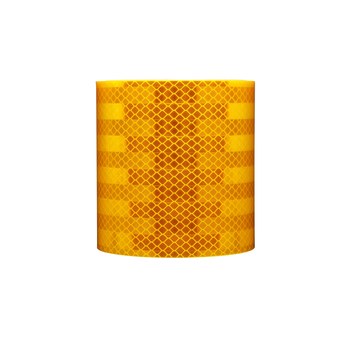 3M Diamond Grade 983-23 ES Amarillo fluorescente/Verde Cinta de visibilidad reflectante - 2 pulg. Anchura x 150 pies Longitud - 0.014 a 0.018'' Espesor - 22339