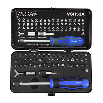 Vega Tools Juego de brocas impulsoras VSH53A - 01003