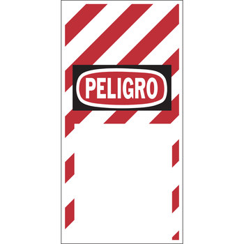 Imágen de Brady Negro/Rojo sobre blanco Inyección de tinta, Láser 12773 Etiqueta imprimible láser/de inyección de tinta (Imagen principal del producto)